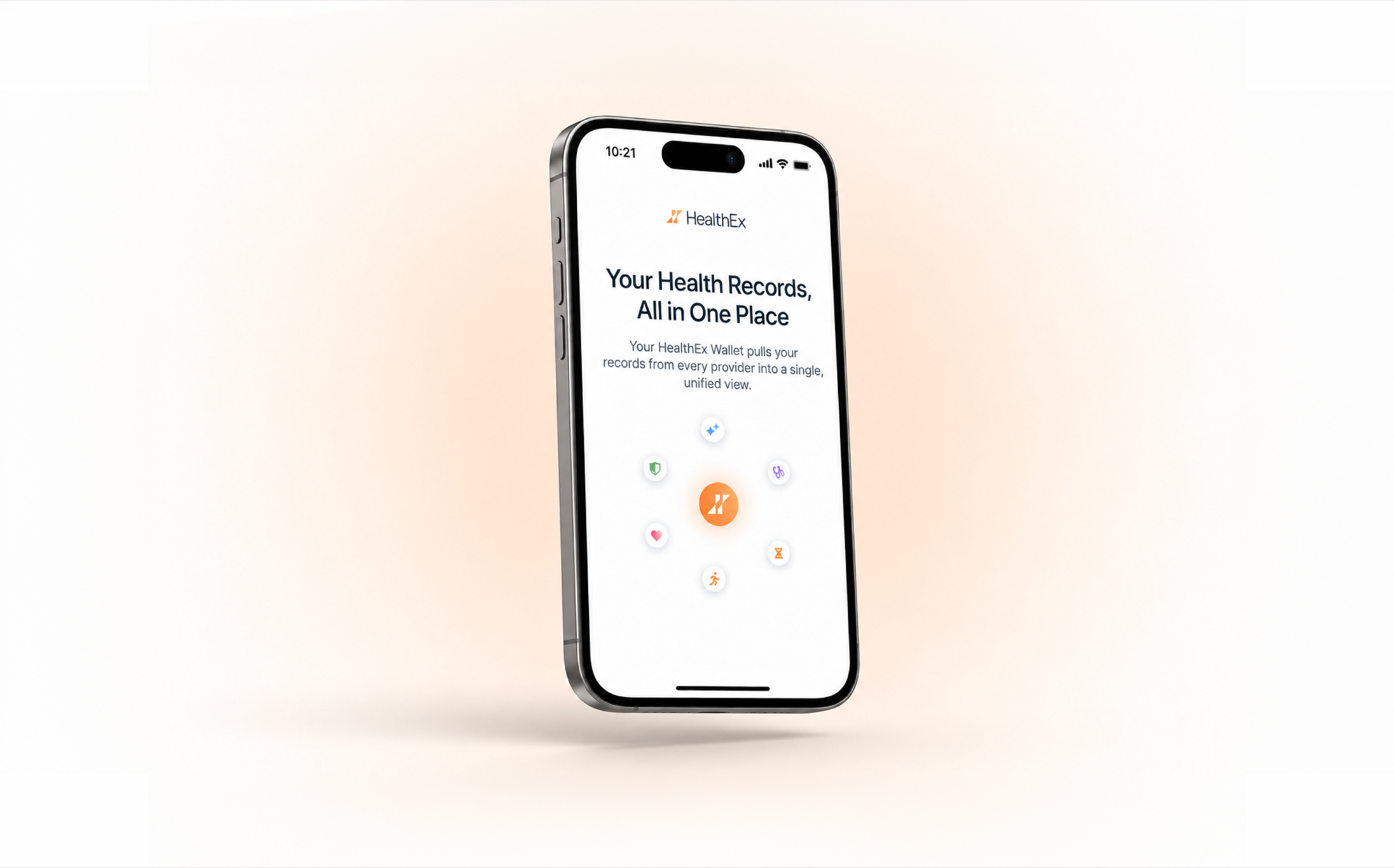 Provider search interface for a health data platform